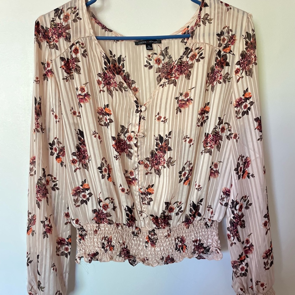 Floral long sleeve